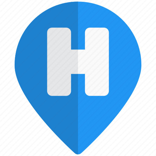 Location, pin, marker, gps, map, hotel, travel icon - Download on Iconfinder
