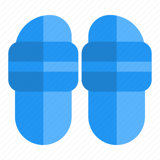 Slippers, accessory, hotel, accommodation, bedroom, footwear icon - Download on Iconfinder