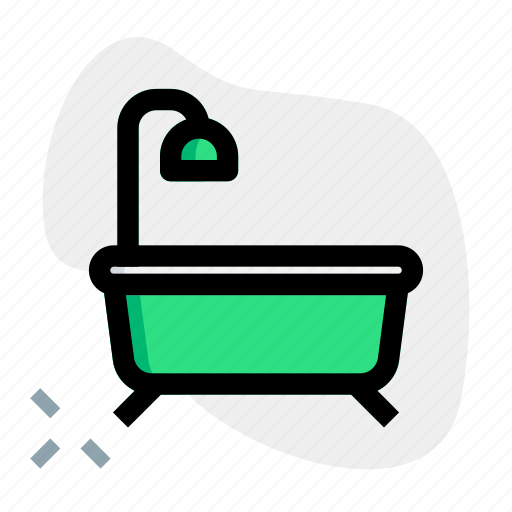 Bathtub, hotel, bathroom, shower, facility, holiday icon - Download on Iconfinder