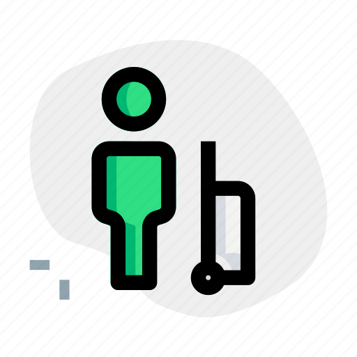 Man, bag, hotel, travel, tourism, avatar, holiday icon - Download on Iconfinder