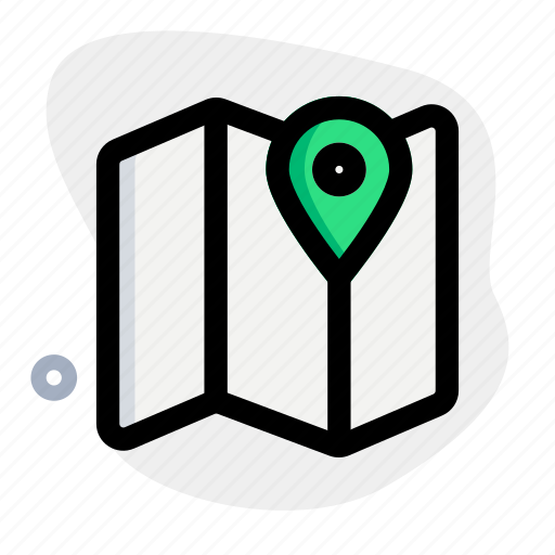 Map, hotel, location, marker, direction, vacation icon - Download on Iconfinder