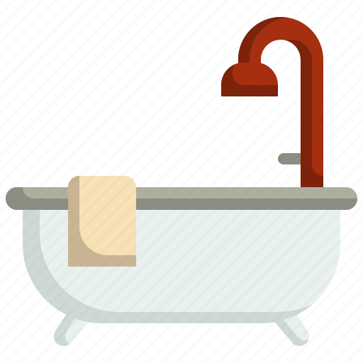 Hotel, bathtub, bath, bathroom, luxury icon - Download on Iconfinder