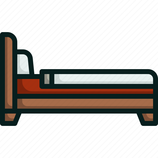 Hotel, bed, bedroom, room, home icon - Download on Iconfinder
