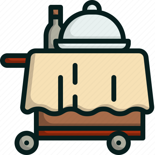 Service, room, food, luxury, hotel icon - Download on Iconfinder