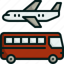 bus, shuttle, transportation, transport, vehicle