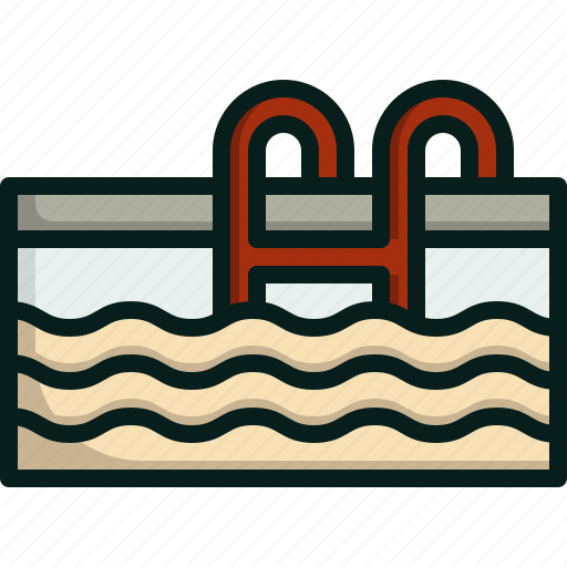 Pool, water, summer, swimming, leisure icon - Download on Iconfinder