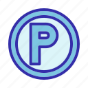 hotel, parking area, car parking, signaling, automobile, sign
