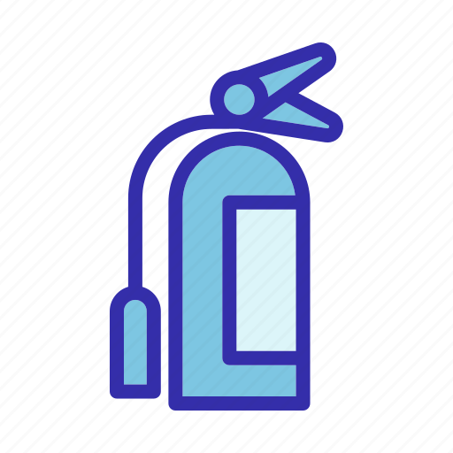 Hotel, extinguisher, firefighting, fire extinguisher, safety, emergency, secure icon - Download on Iconfinder