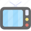 tv, television, screen, monitor, antique, vintage 