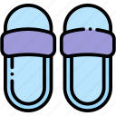 slippers, shoes, sandals, flip, flop, bath, footwear