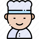 chef, bakery, kitchen, baker, food, avatar