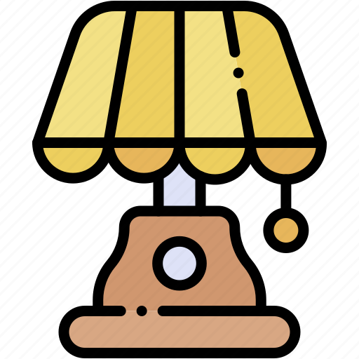 Lamp, floor, bedroom, electronics, home, decor, light icon - Download on Iconfinder