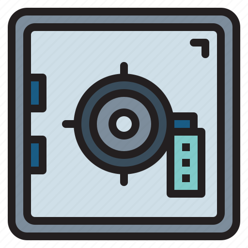 Bank, box, safe, savings, security icon - Download on Iconfinder