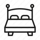 .svg, bed, sleep, furniture, hotel, sleeping, bedroom