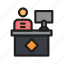.svg, office, desk, business, building, paper, format 