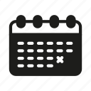 .svg, calendar, date, time, schedule, document, month