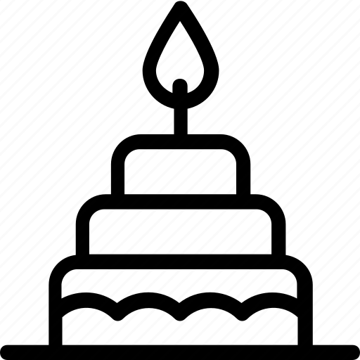 Birthday cake, cake, christmas, food, sweet icon - Download on Iconfinder