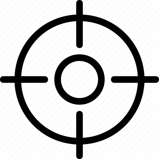 Bullseye, crosshair, dartboard, focus, target icon - Download on Iconfinder