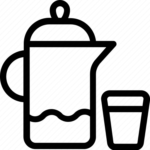 Drink, glass, jug, juice, water icon - Download on Iconfinder