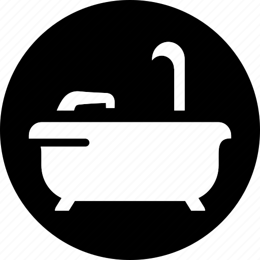 Hotel, service, vacation, bathroom, bathtub, shower icon icon - Download on Iconfinder