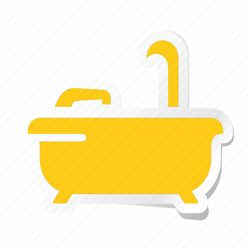 Acomodation, hotel, trip, vacation, bathroom, bathtub, shower icon icon - Download on Iconfinder