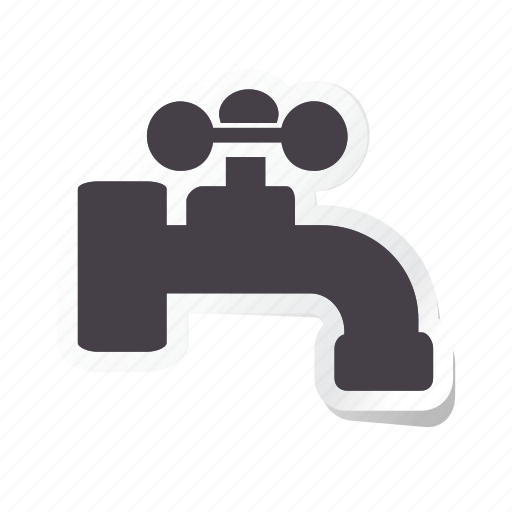 Acomodation, hotel, room, service, hand, tap, water icon icon - Download on Iconfinder