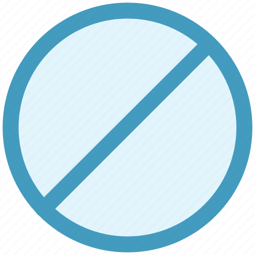 Allowed, forbidden, not, not allowed, unavailable, warning icon - Download on Iconfinder