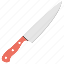 chopping, cutlery, kitchen utensil, sharp, single knife