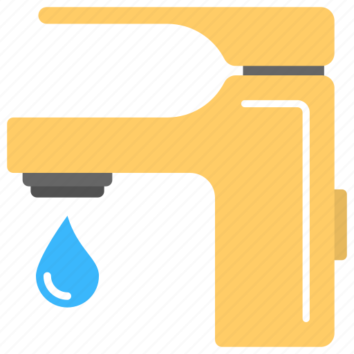 Leaking water tap, modern tap design, tap water, toilet tap, water tap icon - Download on Iconfinder