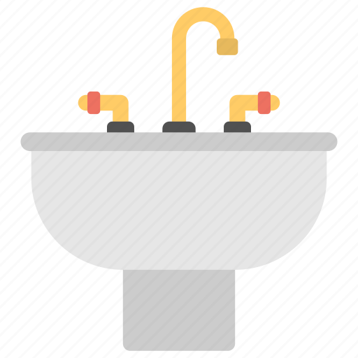 Household, lavatory, toilet, wash basin, washbowl icon - Download on Iconfinder