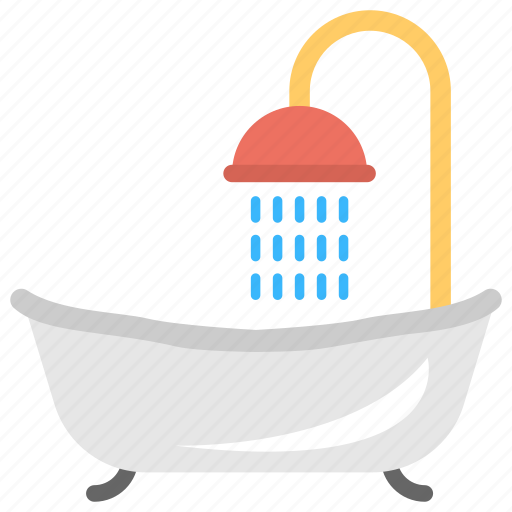 Bathroom, bathtub, luxurious bath, relaxing shower, shower icon - Download on Iconfinder