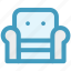 armchair, furniture, recliner, seat sofa, settee, sofa 