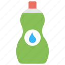 bottle, bottle of liquid, cleaning liquid, dish washer, liquid cleanser