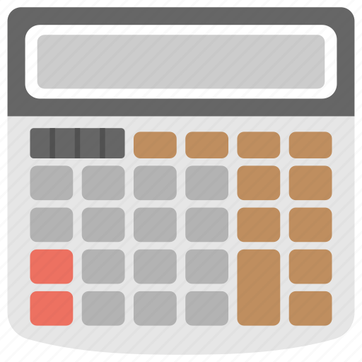 Billing machine, calculating machine, calculator, mathematics, numbering icon - Download on Iconfinder
