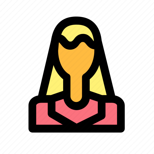 Contact, girl, hostes, staff, woman icon - Download on Iconfinder