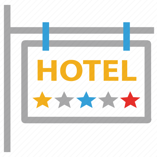 Hotel, hotel sign, hotel signboard, signboard icon - Download on Iconfinder