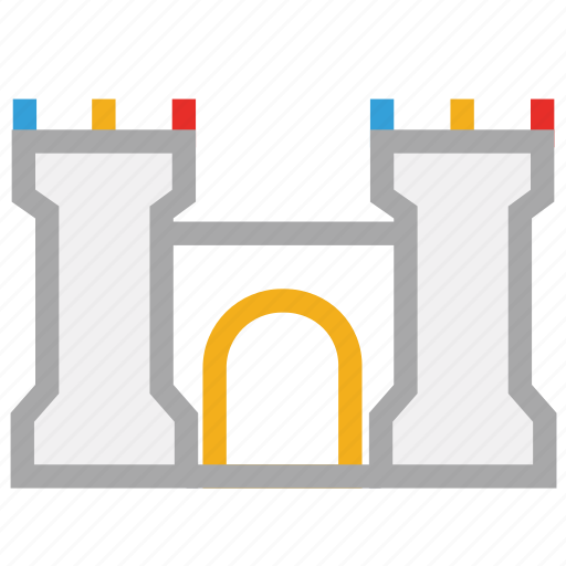 Building, castle, fortress, tower icon - Download on Iconfinder