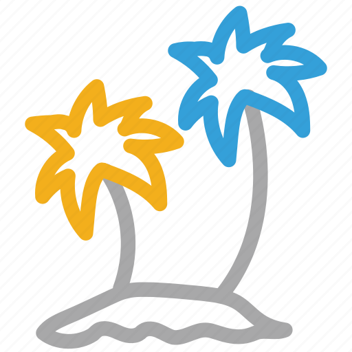 Nature, palm trees, tropical trees, tropical vacations icon - Download on Iconfinder