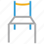 chair, furniture, seat, wooden chair 