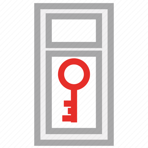 Door key, key, key sign, security sign icon - Download on Iconfinder