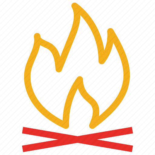 Fire, fire flame, hot, warm icon - Download on Iconfinder