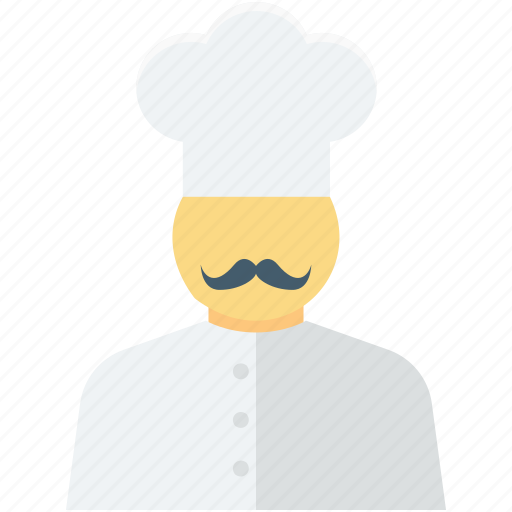 Chef, chef avatar, cook, occupation, restaurant staff icon - Download on Iconfinder