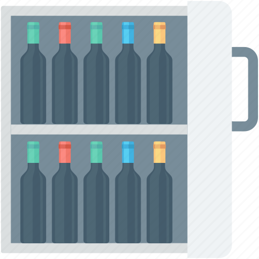 Alcohol, bar, beer cooler, beer fridge, beverage icon - Download on Iconfinder