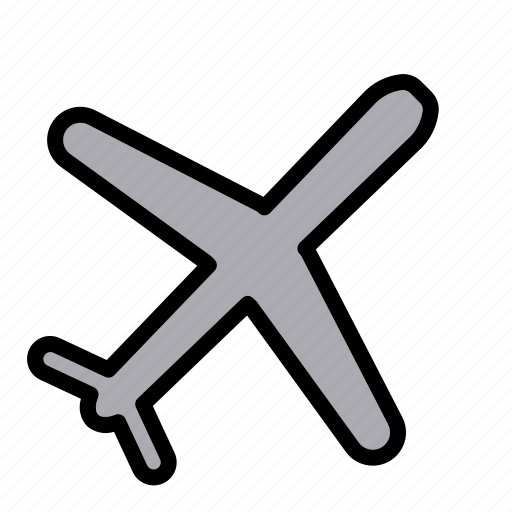 Airplane, camping, flight, plane, tourism, transport, travel icon - Download on Iconfinder