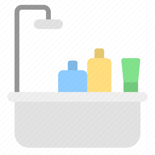 Bath, bathtub, business, hotel, shower icon - Download on Iconfinder