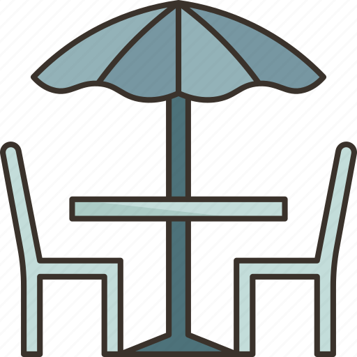 Restaurant, outdoor, dining, table, resort icon - Download on Iconfinder