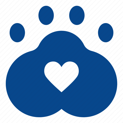 Dog, friendly, love, paw, pet icon - Download on Iconfinder