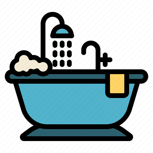 Hotel, bathtub, bathroom, bath, shower, tub, clean icon - Download on Iconfinder