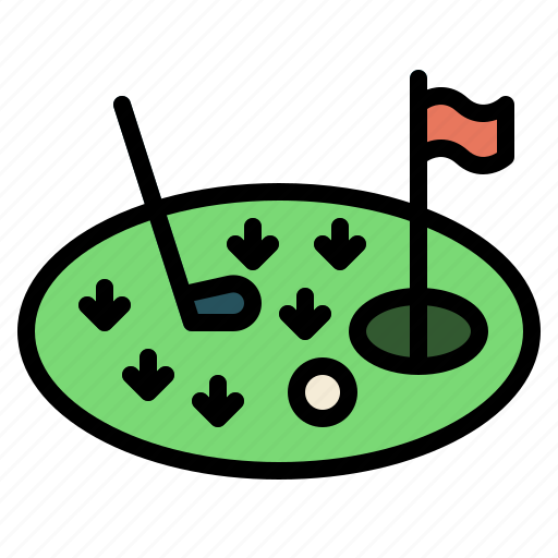 Hotel, golfs, sport, game, flag, hole, golfing icon - Download on Iconfinder