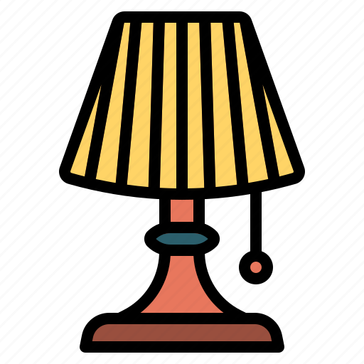 Hotel, tablelamp, light, lamp, desklamp, bulb, lighting icon - Download on Iconfinder